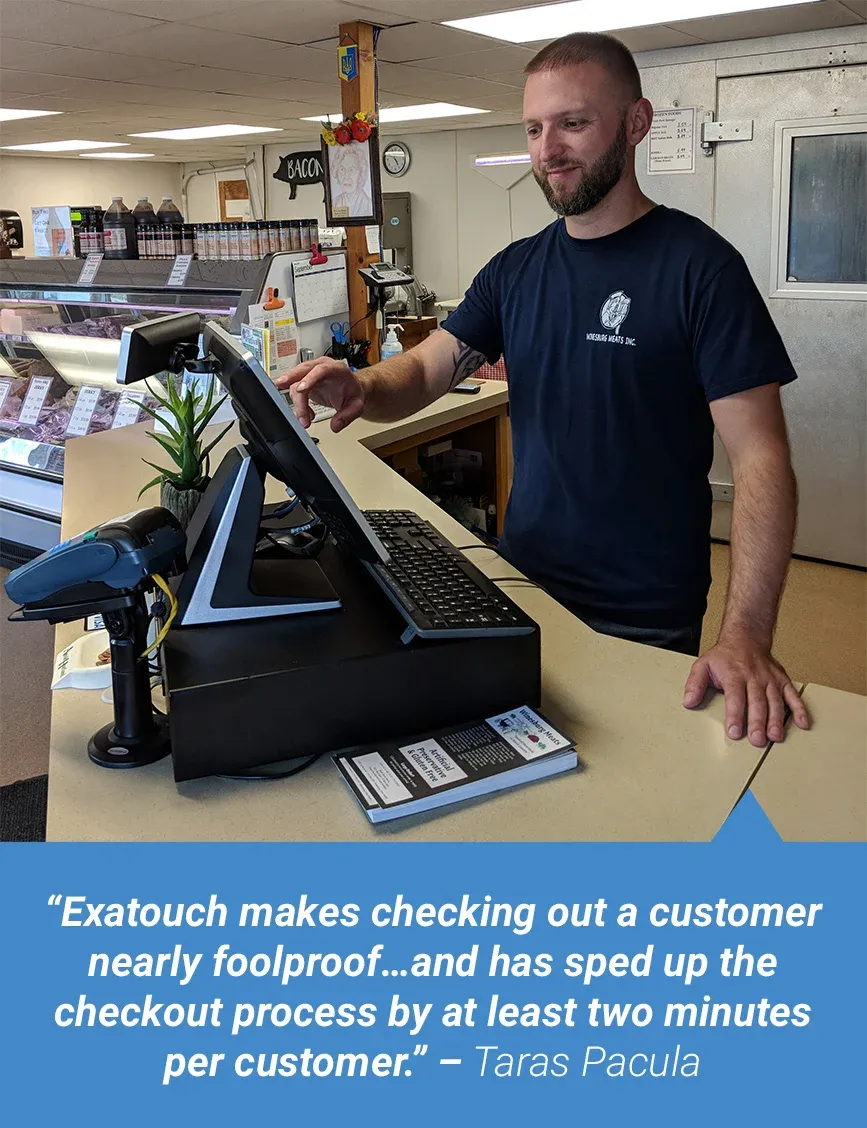 Winesburg Meats, Inc. Boosts Checkout Efficiency and Service with Exatouch POS